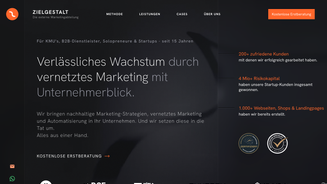 Screenshot of Zielgestalt